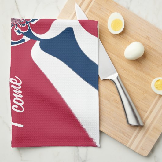 Verbazingwekkende Abstracte E.T. Art Print Theedoek (Quarter Fold)