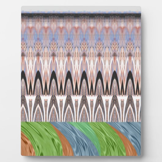 Verbazingwekkende Abstracte Pattern Art Print Fotoplaat (Voorkant)