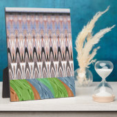 Verbazingwekkende Abstracte Pattern Art Print Fotoplaat (Zijkant)