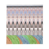 Verbazingwekkende Abstracte Pattern Art Print Notitieblok (Voorkant)