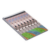 Verbazingwekkende Abstracte Pattern Art Print Notitieboek (Rechterzijde)