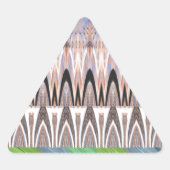 Verbazingwekkende Abstracte Pattern Art Print Sticker (Voorkant)