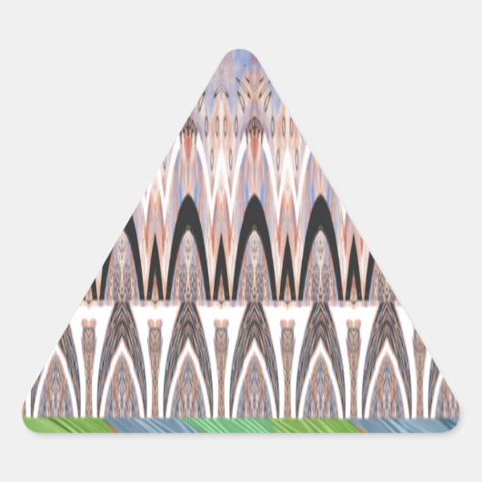 Verbazingwekkende Abstracte Pattern Art Print Sticker (Voorkant)