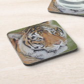 verbazingwekkende afbeeldingen van grote kattentij bier onderzetter (Linkerzijde)