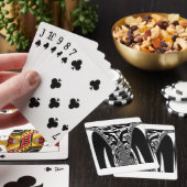 Verbazingwekkende Afrikaanse Abstracte kunst Print Speelkaarten (Insitu)