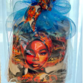 Verbazingwekkende Afrikaanse schoonheid Tote Bag