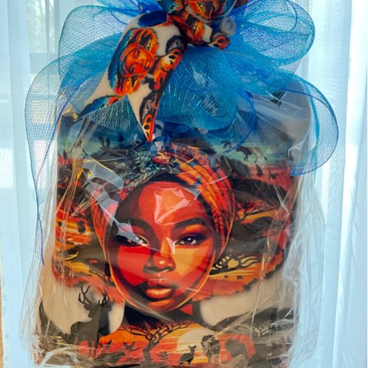 Verbazingwekkende Afrikaanse schoonheid Tote Bag