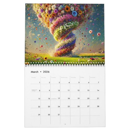 Verbazingwekkende AI Bloemen Kalender (Mar 2026)