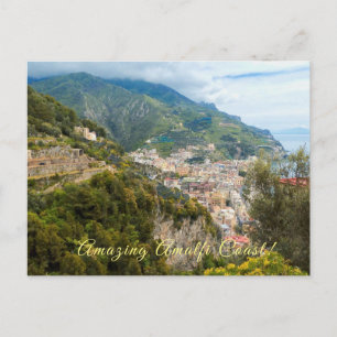 VERBAZINGWEKKENDE AMALFI COAST / SCHILDERACHTIG IT BRIEFKAART