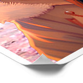 Verbazingwekkende anime meisje kunst poster (Hoek)