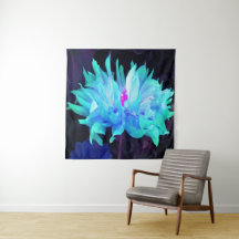 Verbazingwekkende Aqua Blauwe en Groene Cactus Dah