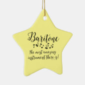 Verbazingwekkende Bariton Keramisch Ornament (Rechts)