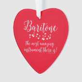 Verbazingwekkende Bariton Ornament (voorkant)