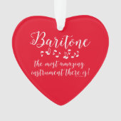 Verbazingwekkende Bariton Ornament (voorkant)