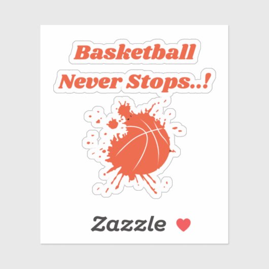 Verbazingwekkende basketbal stickers (Vel)
