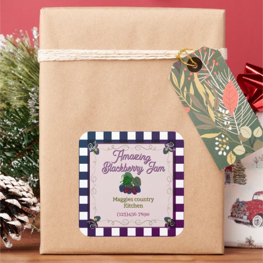 Verbazingwekkende BlackBerry Jam LABEL (Feestdagen)