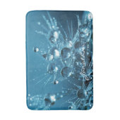 verbazingwekkende blauwe waterdruppels badmat (Voorkant Verticaal)