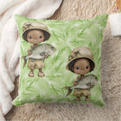 Verbazingwekkende broden en vissen Cotton Sierkuss Kussen (Deken)