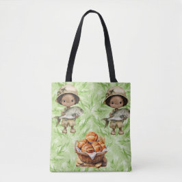 Verbazingwekkende Broden en Vissen Grote Schoudert Tote Bag