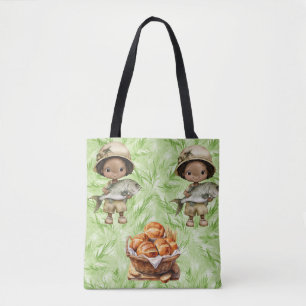 Verbazingwekkende Broden en Vissen Grote Schoudert Tote Bag
