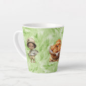 Verbazingwekkende Broden en Vissen Kleine Latte Mo Latte Mok (Linkerhoek)