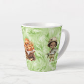 Verbazingwekkende Broden en Vissen Kleine Latte Mo Latte Mok (Rechterhoek)