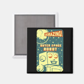 Verbazingwekkende buitenruimte robot magneet (Voorkant / Achterkant)