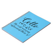 Verbazingwekkende cello notitieboek (Linkerzijde)