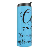 Verbazingwekkende cello thermosbeker (Gedraaid links)