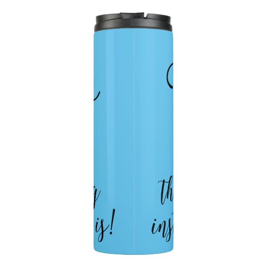 Verbazingwekkende cello thermosbeker (Achterkant)