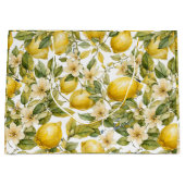 Verbazingwekkende citroen geschenkzak groot cadeauzakje (Voorkant)