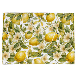 Verbazingwekkende citroen geschenkzak groot cadeauzakje