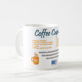 Verbazingwekkende Coffee Cake Fab Funny Recept Mok (Voorkant links)