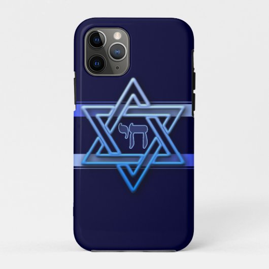 Verbazingwekkende David ster chai Case-Mate iPhone Case (Achterkant)