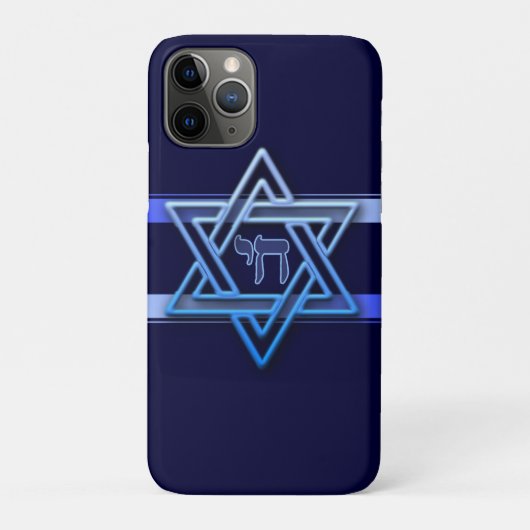 Verbazingwekkende David ster chai Case-Mate iPhone Case (Achterkant)