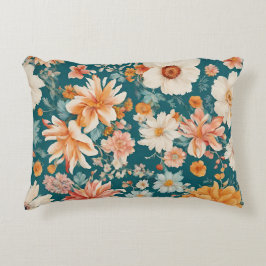 Verbazingwekkende delicate bloemen accent kussen