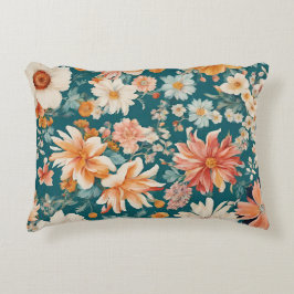 Verbazingwekkende delicate bloemen accent kussen