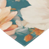 Verbazingwekkende delicate bloemen tafelkleed (Gekanteld)