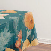 Verbazingwekkende delicate bloemen tafelkleed (Voorbeeld)