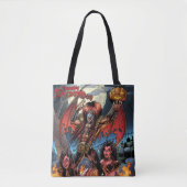 Verbazingwekkende Demon Boy Art Canvas tas (Voorkant)