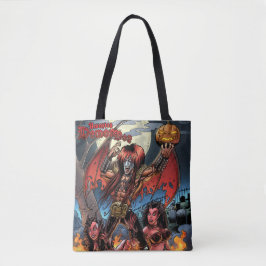 Verbazingwekkende Demon Boy Art Canvas tas