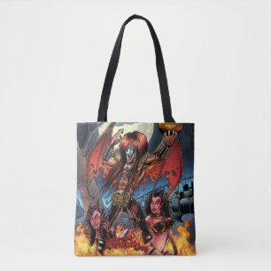 Verbazingwekkende Demon Boy Art Tote Bag
