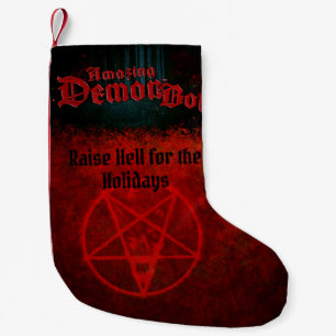 Verbazingwekkende Demon Boy Raise Hell Kleine Kerstsok