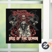 Verbazingwekkende demon Boy Rise van de het Venste Raamsticker (Huis)