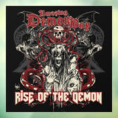 Verbazingwekkende demon Boy Rise van de het Venste Raamsticker (Vel 3)