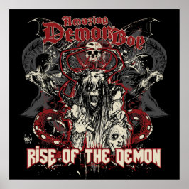 Verbazingwekkende demon Boy Rise van het Poster De