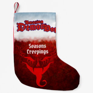 Verbazingwekkende Demon Boy Seasons Creepings Kleine Kerstsok