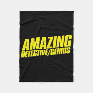 Verbazingwekkende detective genie Halloween Heist Fleece Deken
