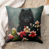 Verbazingwekkende dieren schattige kussen met worp (Deken)