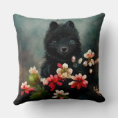 Verbazingwekkende dieren schattige kussen met worp (Achterkant)